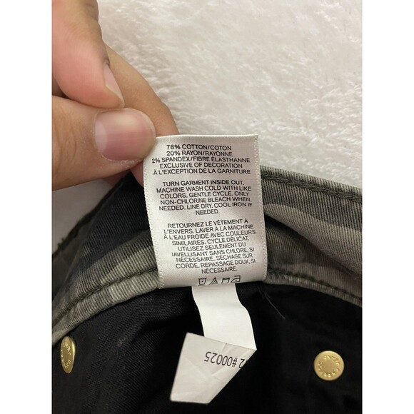 Express, Women's Stretch Ankle Zip Leggings Mid-Rise Size 8 Camou Pants - Picture 10 of 14